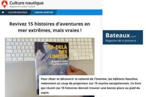 Au-delà des limites dans Bateaux